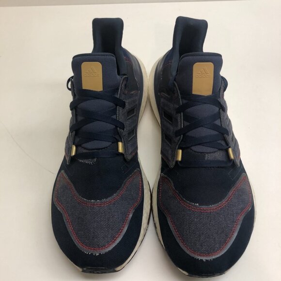 ULTRABOOST 22 RUNNING SHOES PrimeBlue Denim Shadow Navy Blue Size 13 - Picture 2 of 11